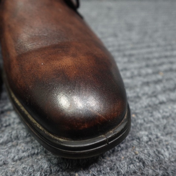 Ecco Shoes Mens 7 Brown Melbourne Leather Chukka Boots Lace Up Casual Dress main image 15
